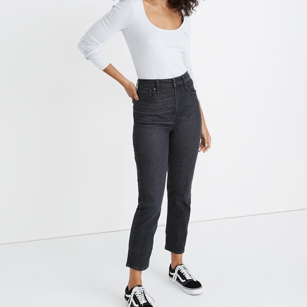 Madewell Curvy Perfect Vintage Jean 28 Petite Sumner Wash